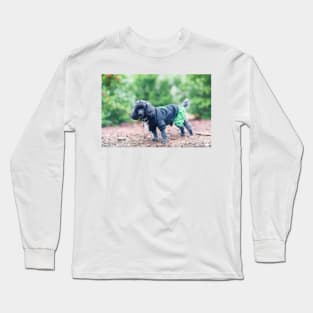 Black and grey poodles Long Sleeve T-Shirt